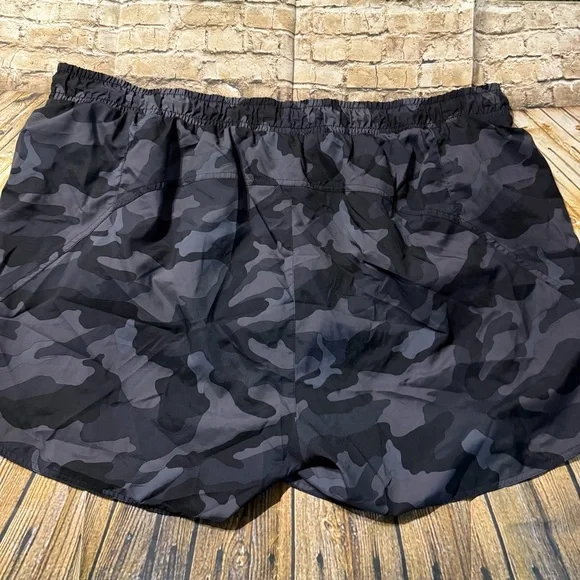 Lot Of 3 Old Navy Go Dry Active Shorts Drawstring Black Camo Brief Lined - Picture 6 of 11